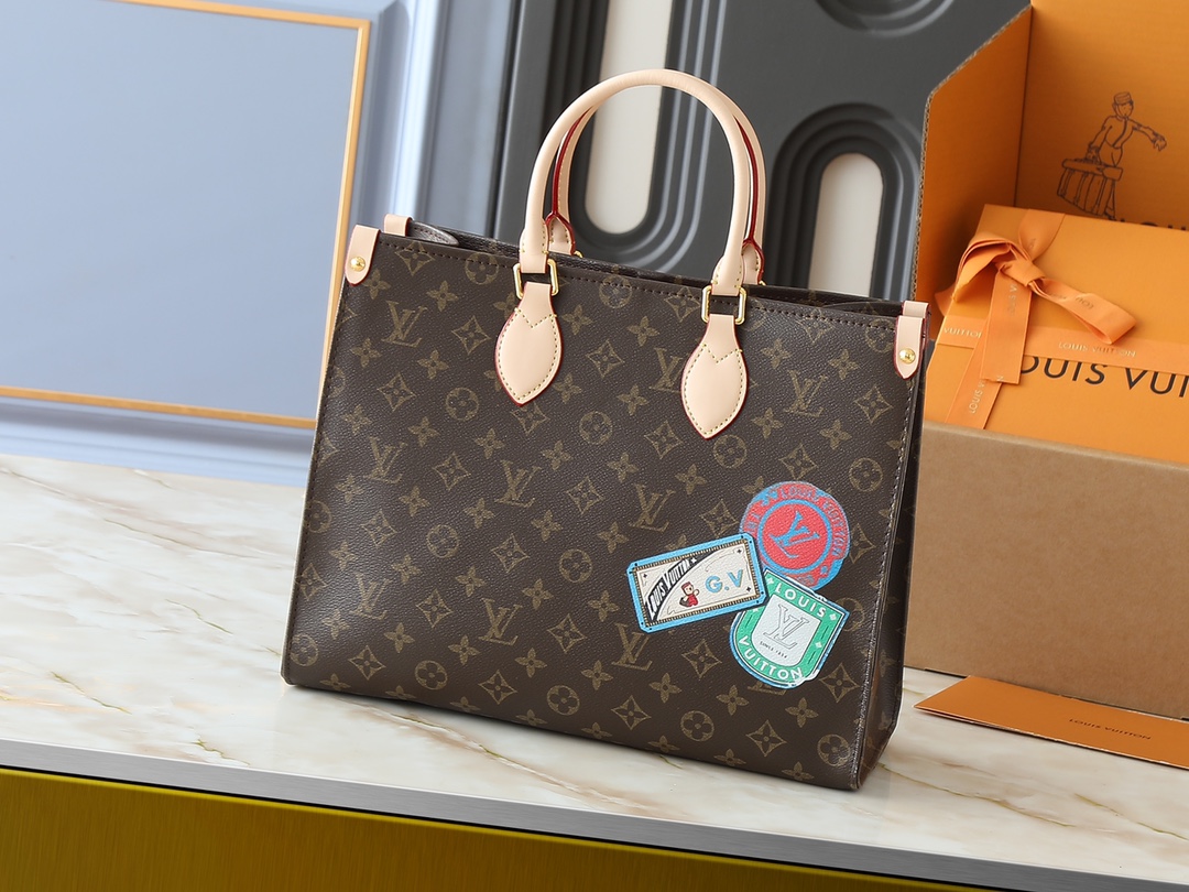 LOUIS VUITTON ルイヴィトン OnTheGo ハンドバッグ-BRAND OFF