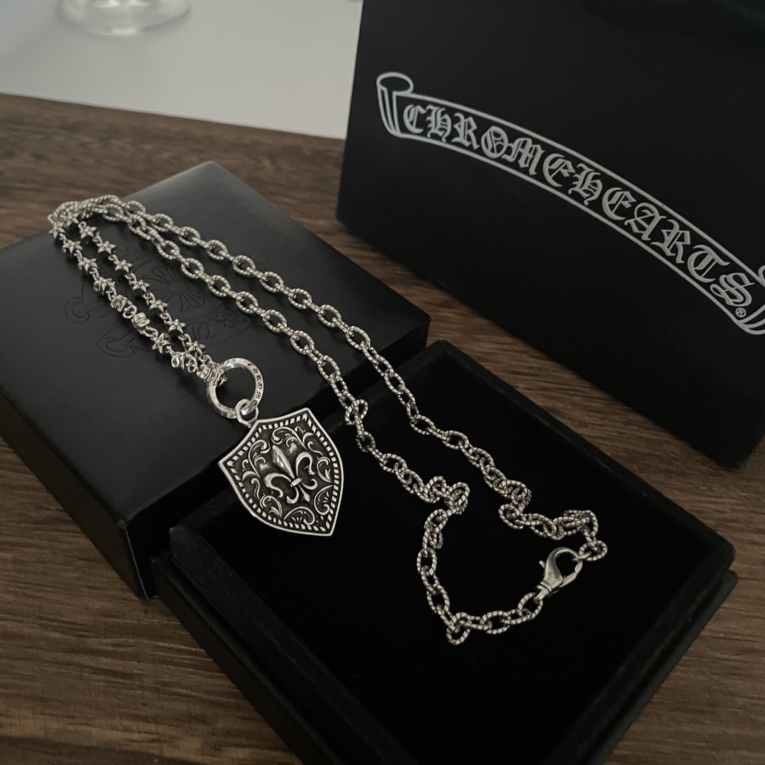 【CHROME HEARTS 】ネックレス、新しいネックレス万能シンプルファッションオーナメント-BRAND OFF