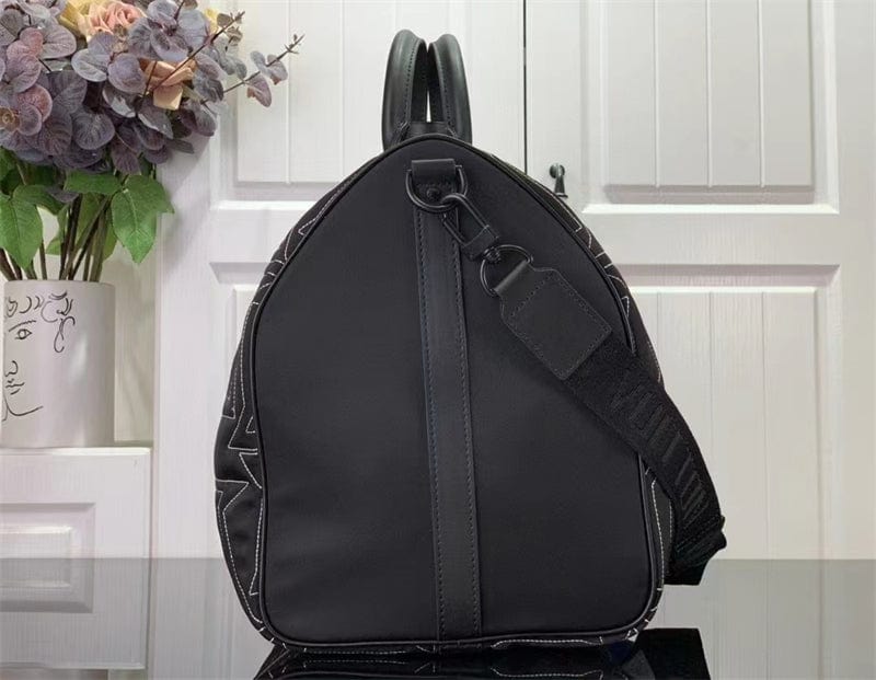 Louis Vuitton キーポル・バンドリエール 50 ブラック M21428-BRAND OFF
