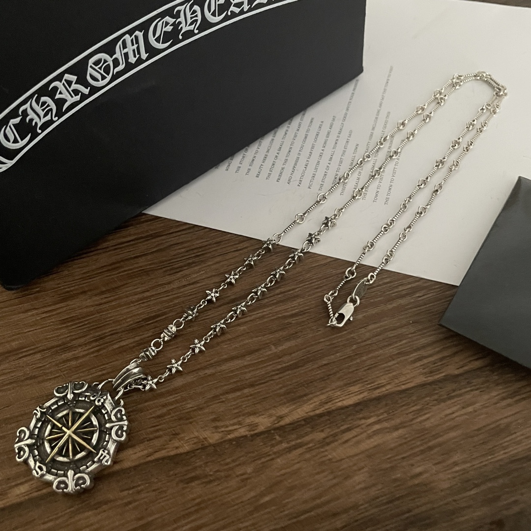 【CHROME HEARTS 】ネックレス、新しいネックレス万能シンプルファッションオーナメント-BRAND OFF