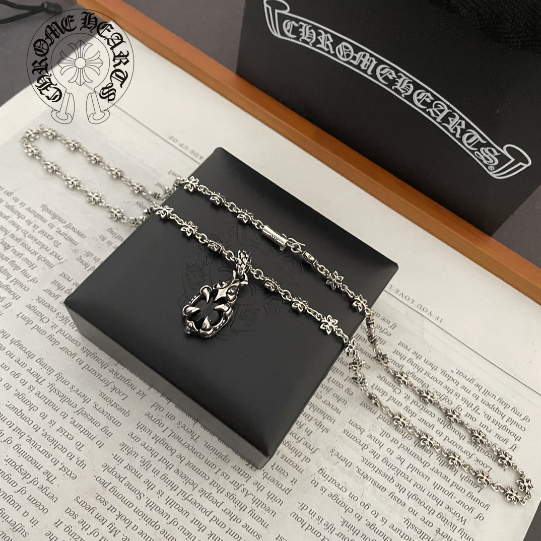 【CHROME HEARTS】ネックレス、新しいネックレス万能シンプルファッションオーナメント-BRAND OFF