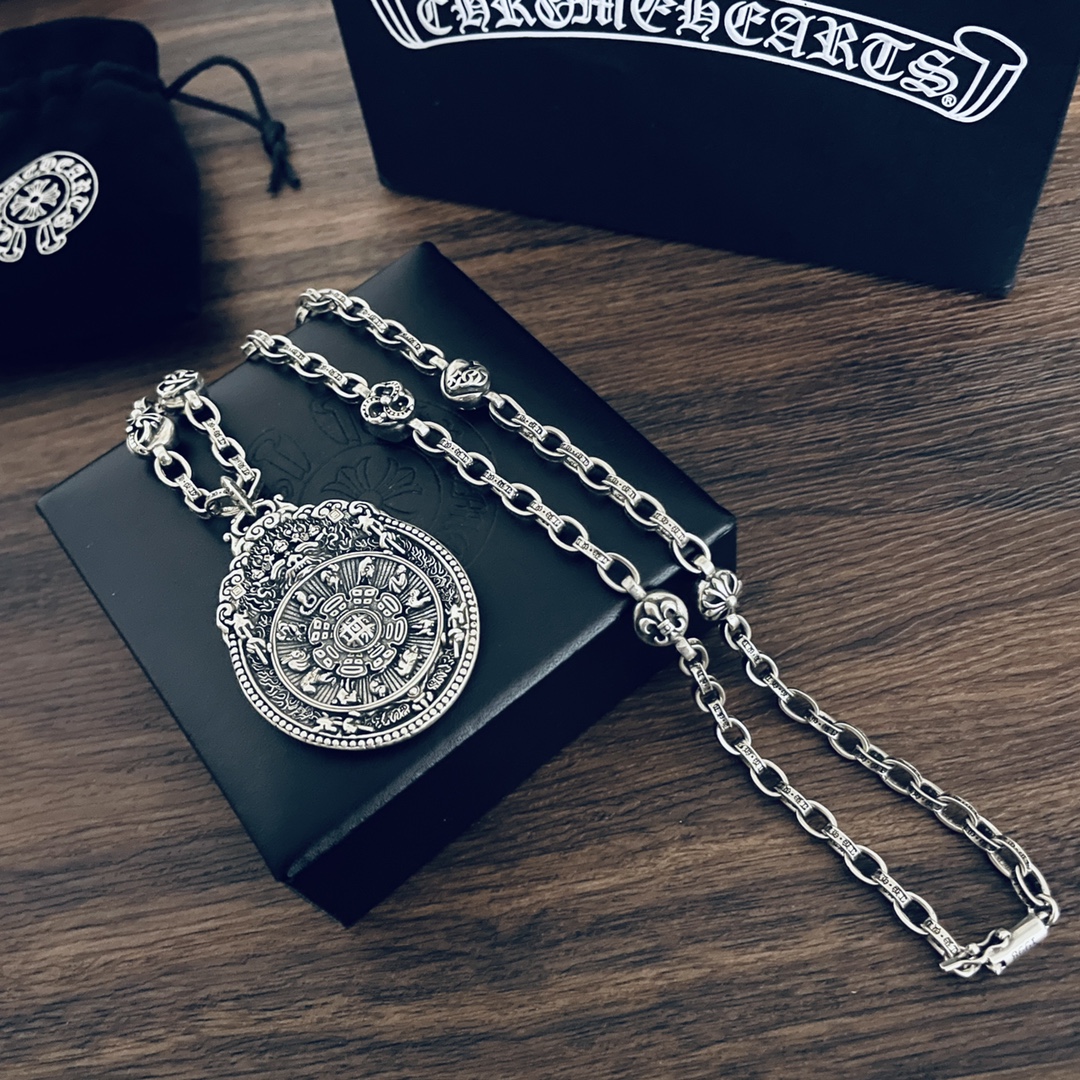 【CHROME HEARTS 】ネックレス、新しいネックレス万能シンプルファッションオーナメント-BRAND OFF