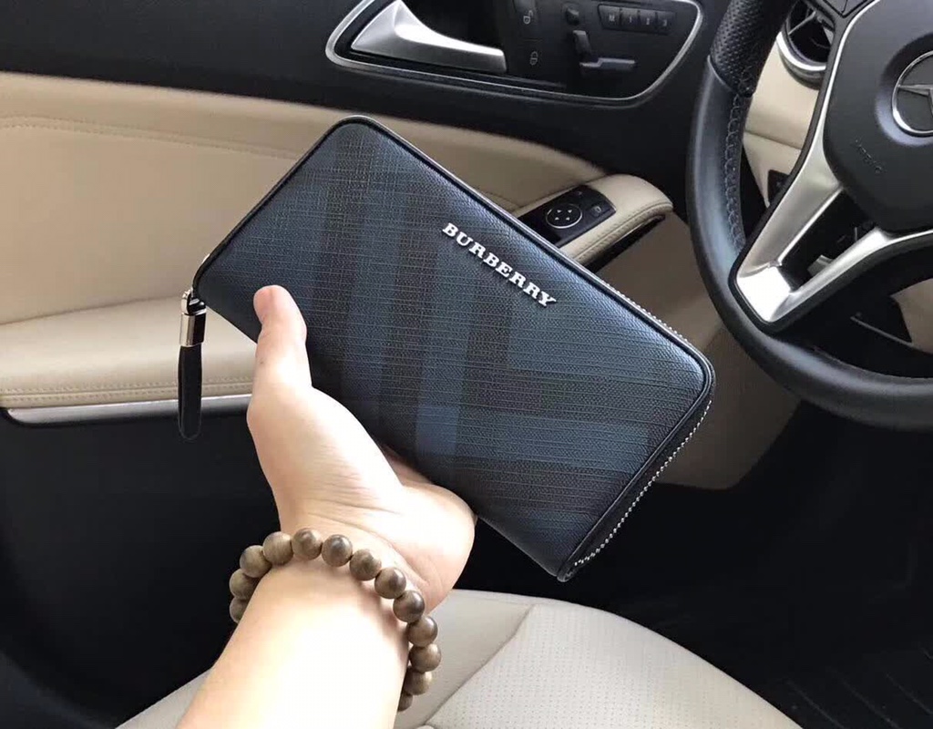 【BURBERRY 公式旗艦店】バーバリー 財布 当日出荷 好評に付き再入荷！19*10*2CM-BRAND OFF