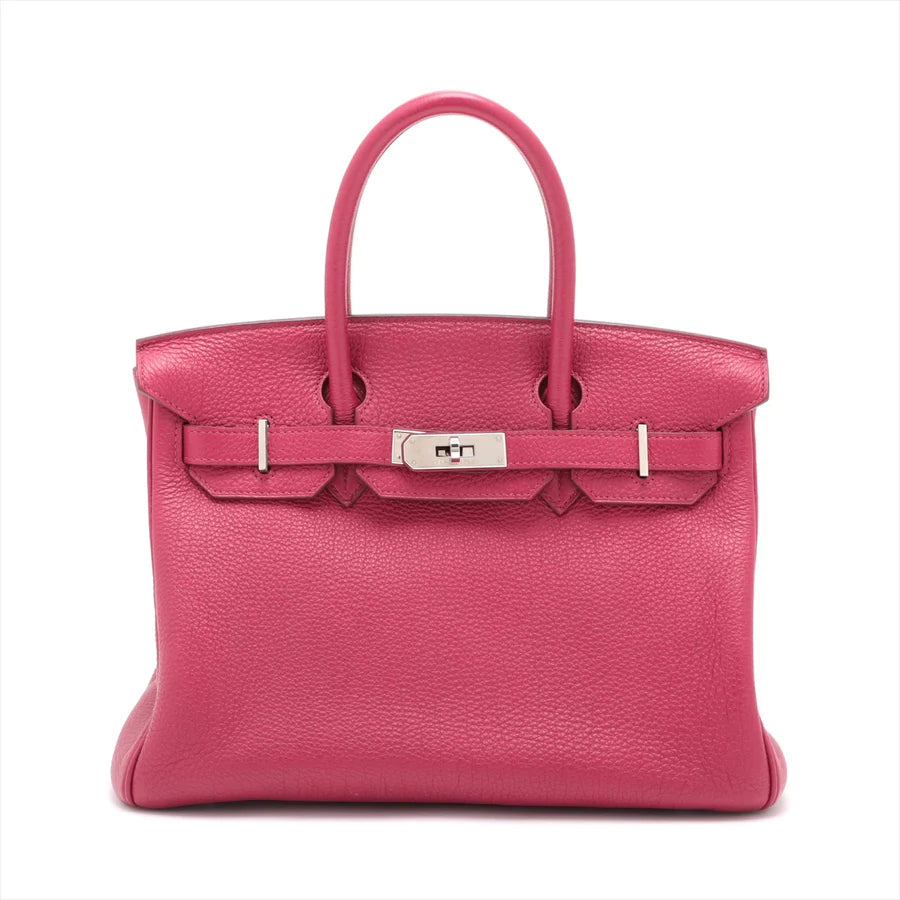 HERMES エルメス バーキン30 トゴ ルビー シルバー金具-BRAND OFF