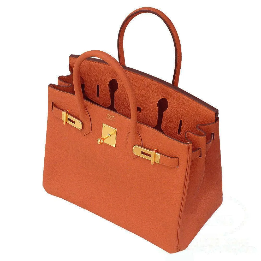 【HERMES】エルメス バーキン 30CM トゴ ゴールド金具-BRAND OFF