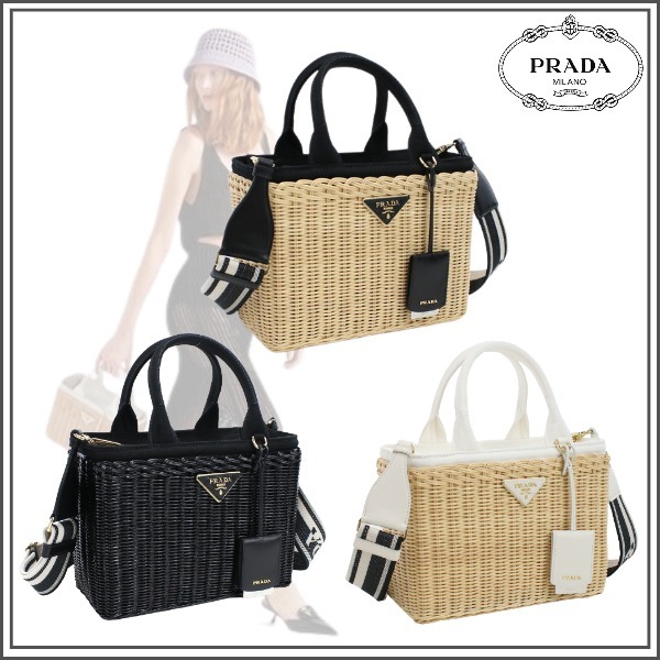 PRADA かごバッグ-BRAND OFF