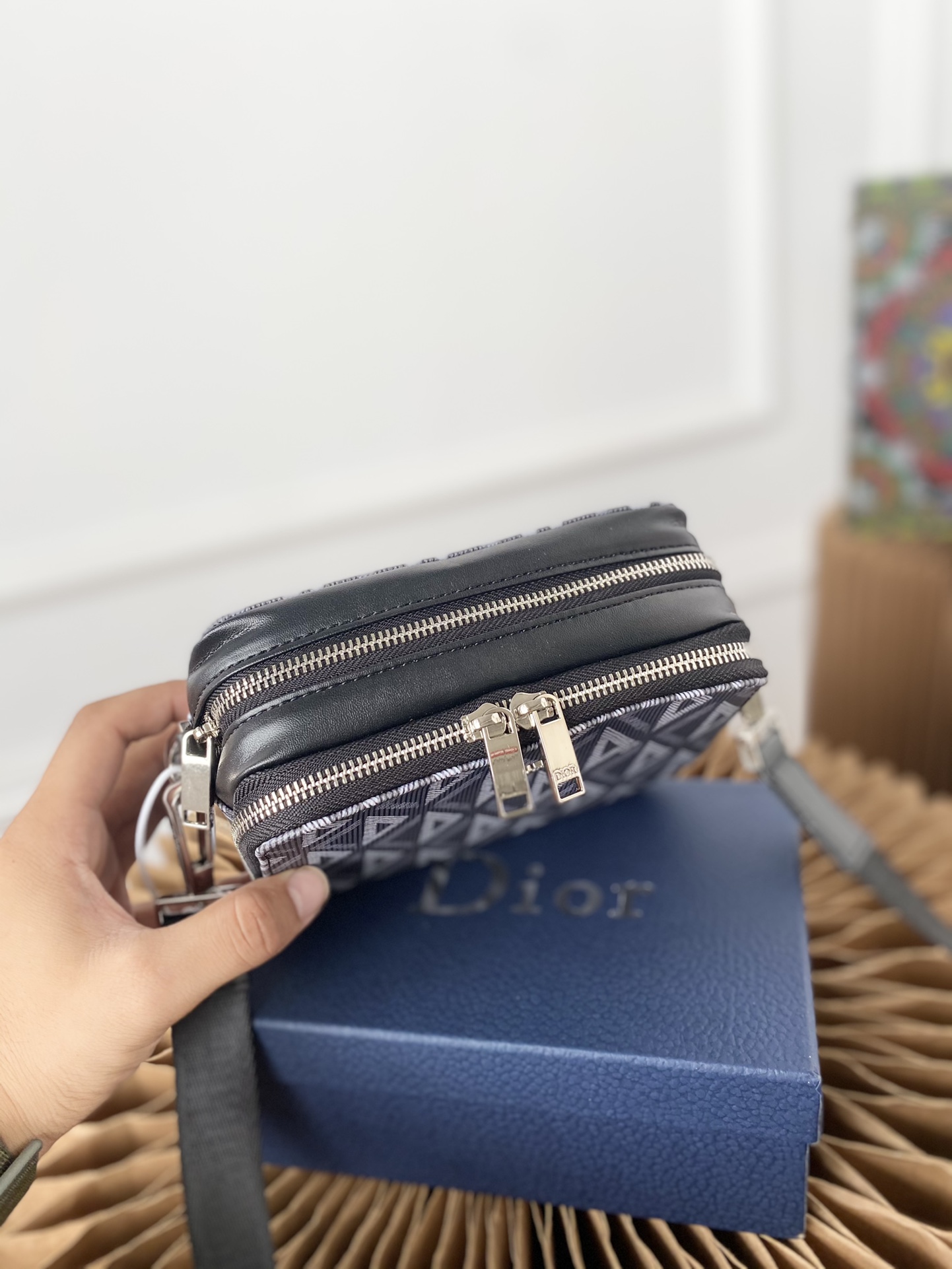 DIOR（ディオール）DIAMOND 小さな四角いバッグ-BRAND OFF