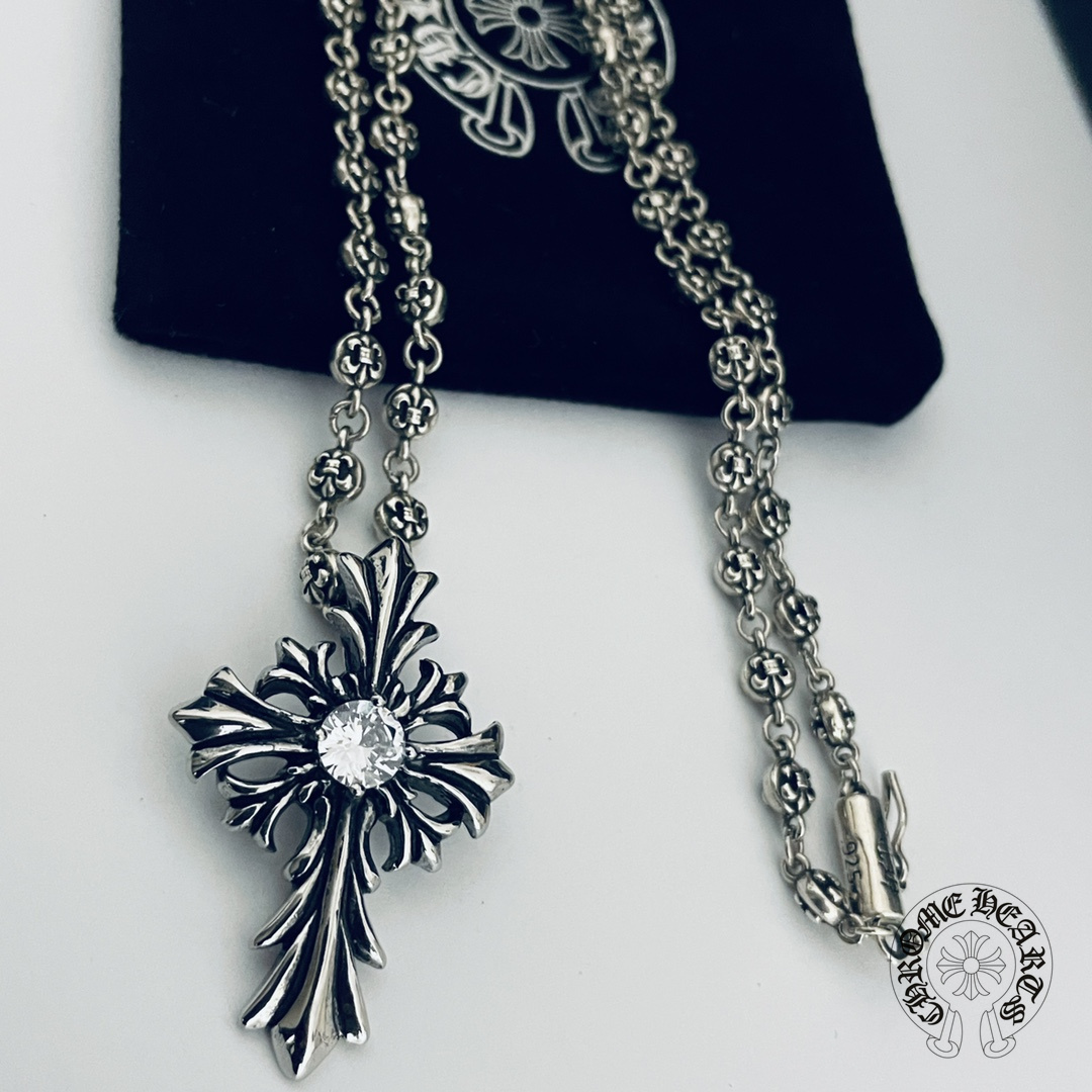 【CHROME HEARTS】ネックレス、新しいネックレス万能シンプルファッションオーナメント-BRAND OFF
