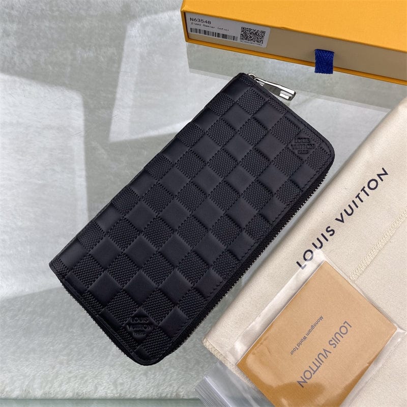 Louis Vuitton ジッピーウォレット・ヴェルティカル ダミエ N63548-BRAND OFF