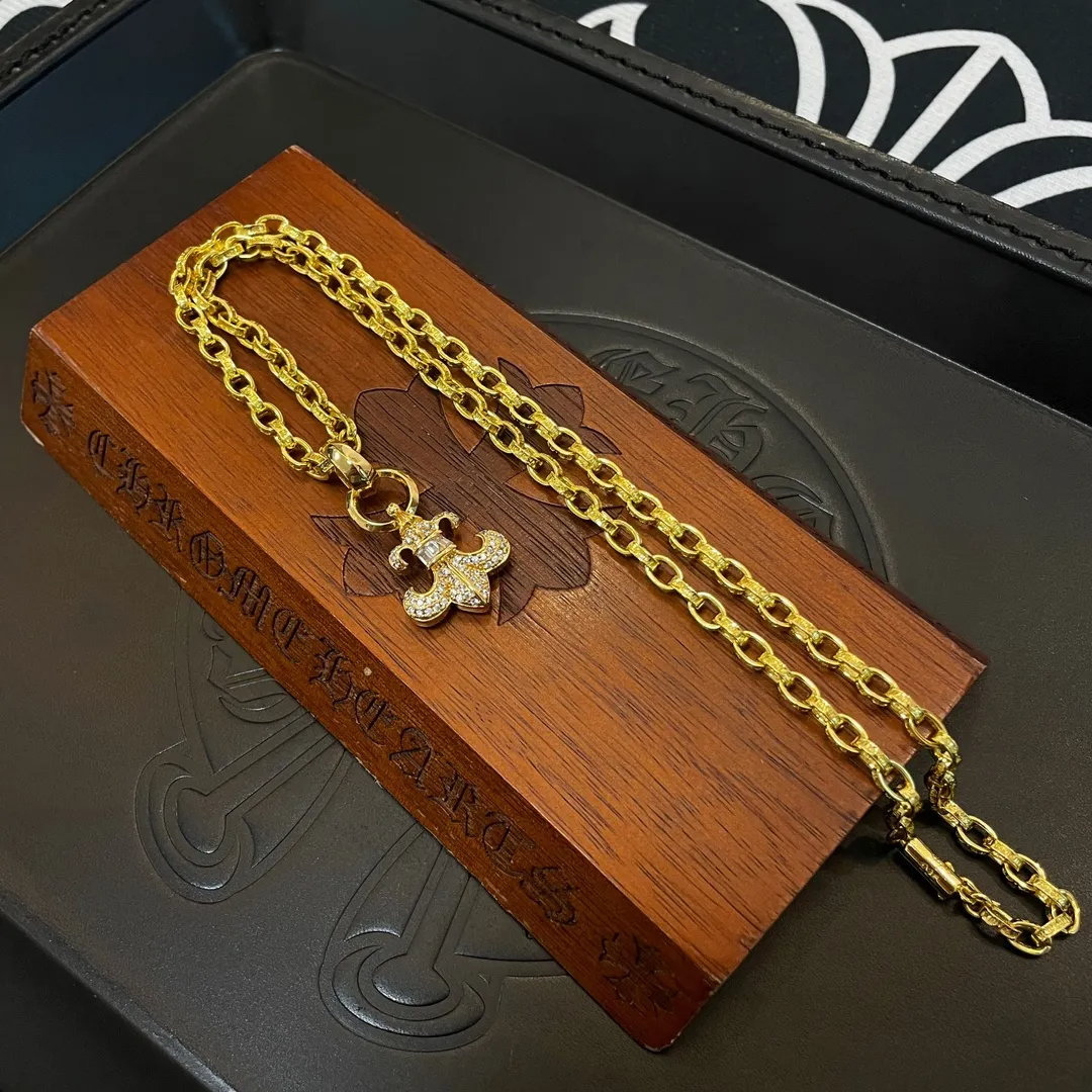【CHROME HEARTS】ネックレス、新しいネックレス万能シンプルファッションオーナメント-BRAND OFF