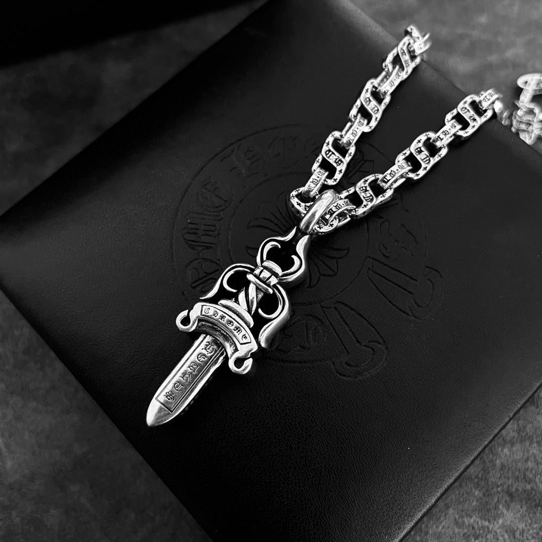 【CHROME HEARTS】ネックレス、新しいネックレス万能シンプルファッションオーナメント-BRAND OFF