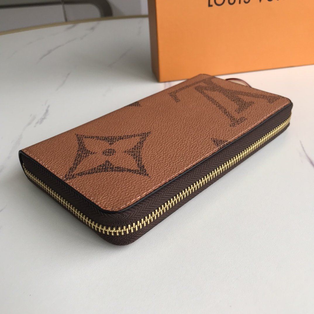 財布 19 x 10cm Zippy M60017 Louis Vuitton-BRAND OFF