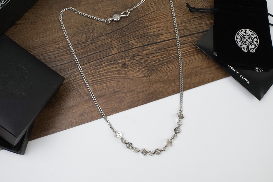 【CHROME HEARTS】ネックレス、新しいネックレス万能シンプルファッションオーナメント-BRAND OFF