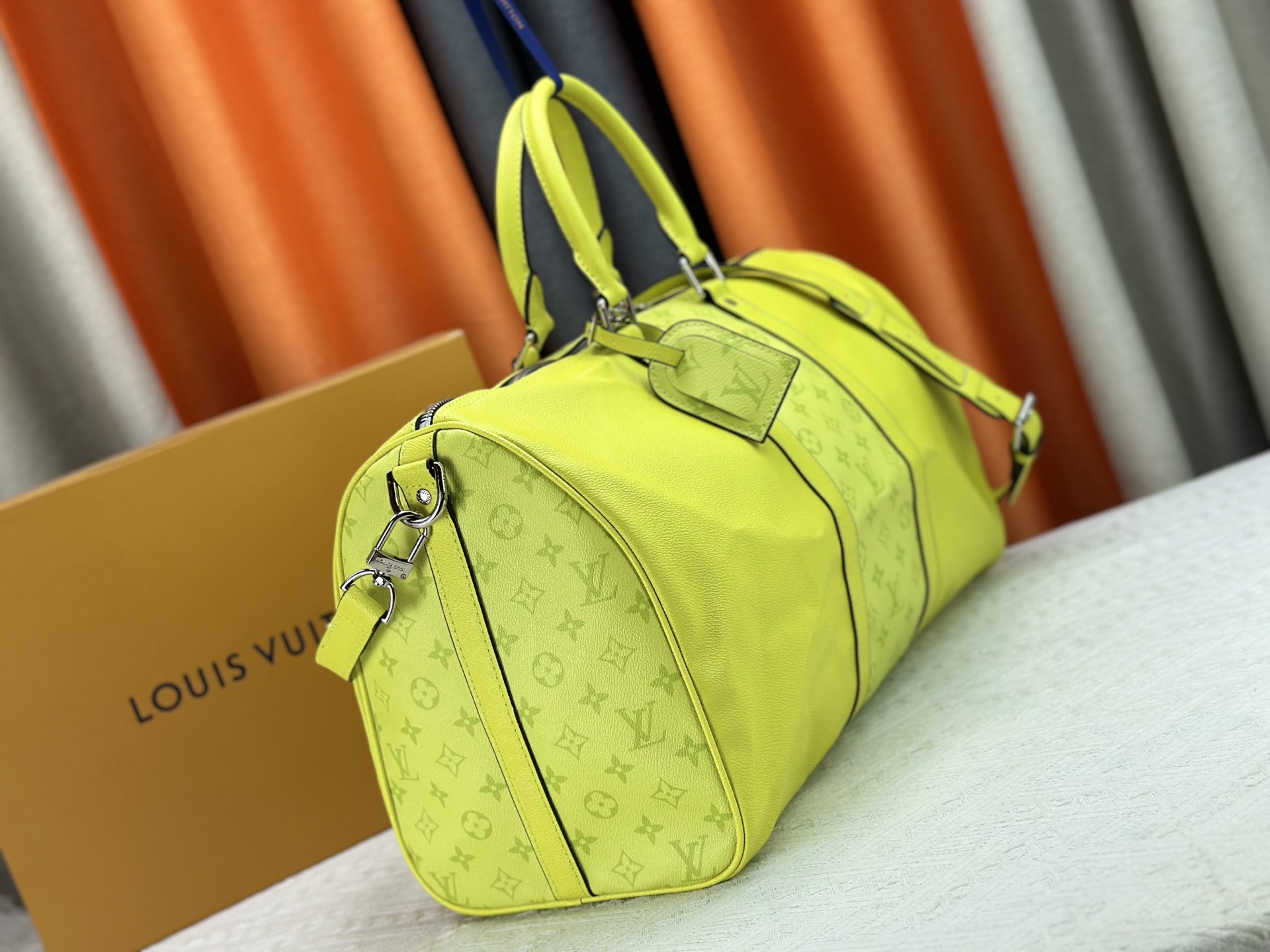 LOUIS VUITTON ルイヴィトン MTaigarama KEEPALL トラベルバッグ M30941-BRAND OFF