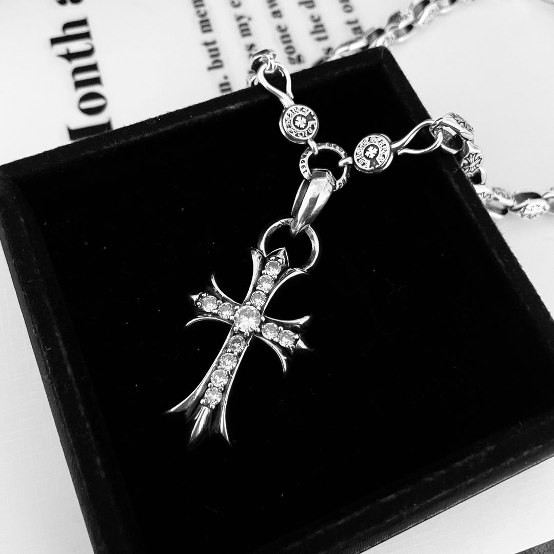 【CHROME HEARTS 】ネックレス、新しいネックレス万能シンプルファッションオーナメント-BRAND OFF