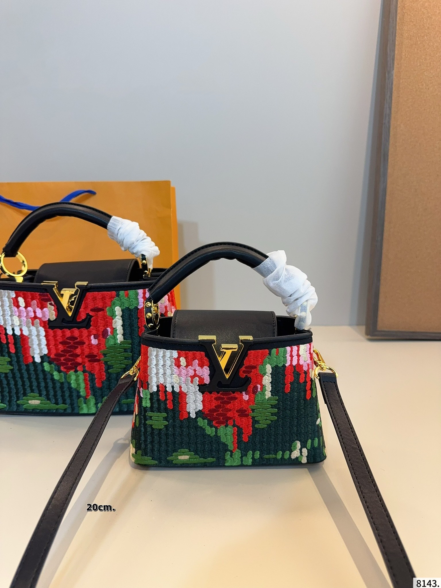 LOUIS VUITTON ルイヴィトン Capucines bb ハンドバッグ-BRAND OFF