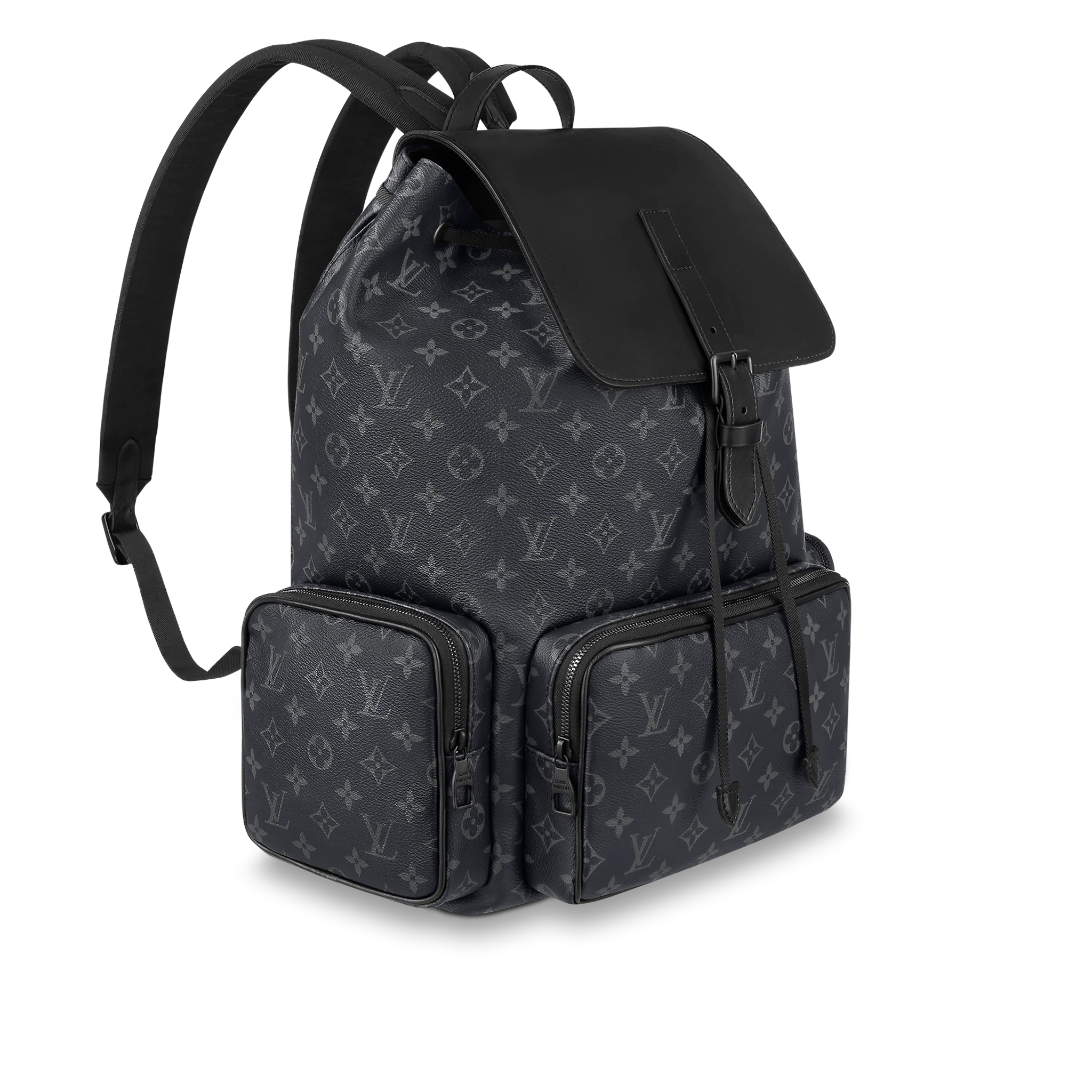 ◆大容量◆ LOUIS VUITTON バックパック バッグ トリオ 黒 M45538 SAC A DOS TRIO-BRAND OFF