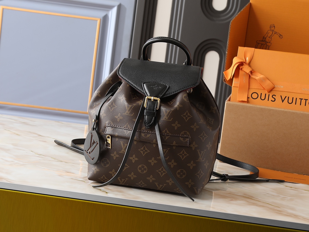 LOUIS VUITTON ルイヴィトン Montsouris トランペット バックパック-BRAND OFF