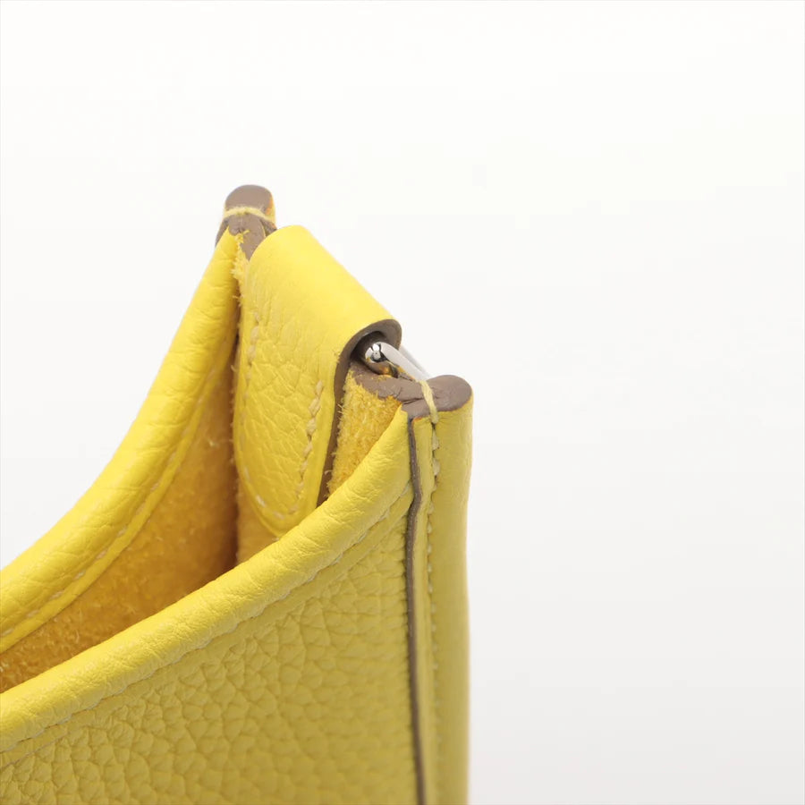 HERMES エルメス エブリンTPM トリヨンクレマンス ライム シルバー金具-BRAND OFF