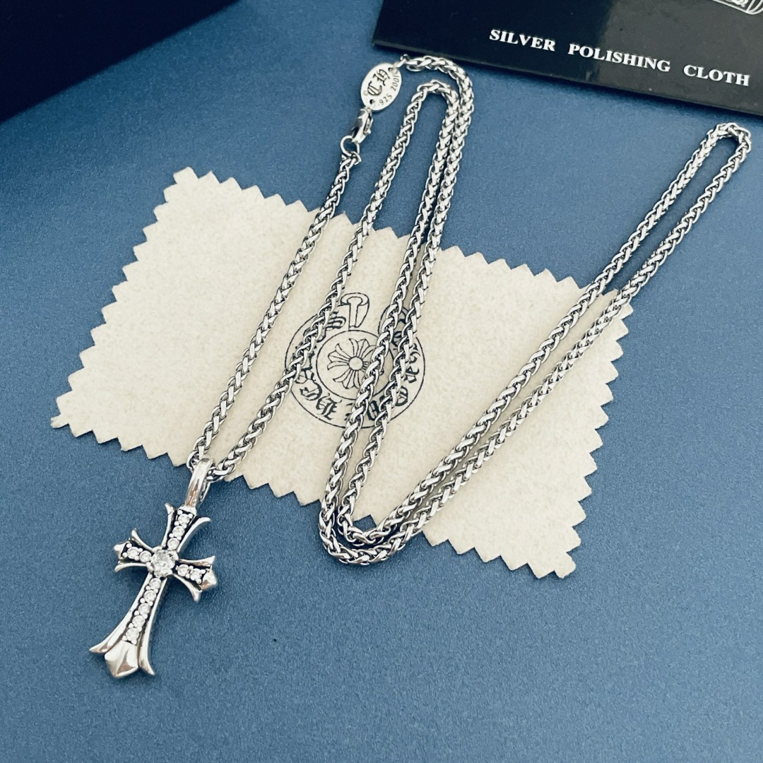 【Chrome Hearts】ネックレス、新しいネックレス万能シンプルファッションオーナメント-BRAND OFF