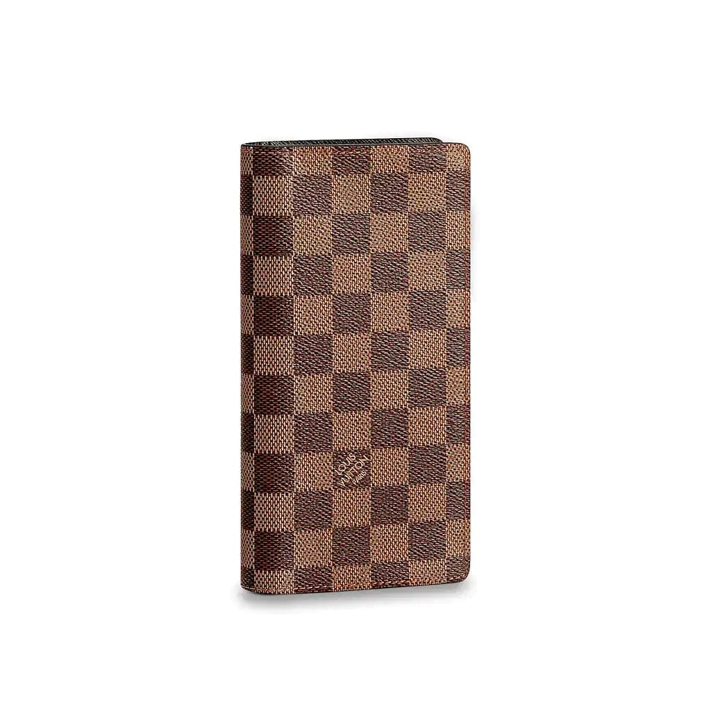 Louis Vuittonルイヴィトン ダミエ ポルトフォイユ ブラザ 長財布N60017-BRAND OFF