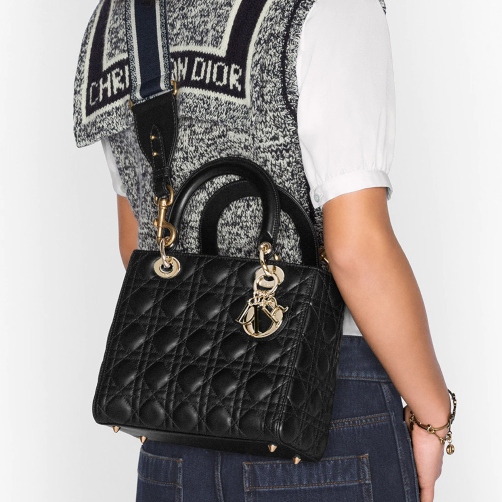 【DIOR】LADY D-LITE ミディアムバッグ-BRAND OFF