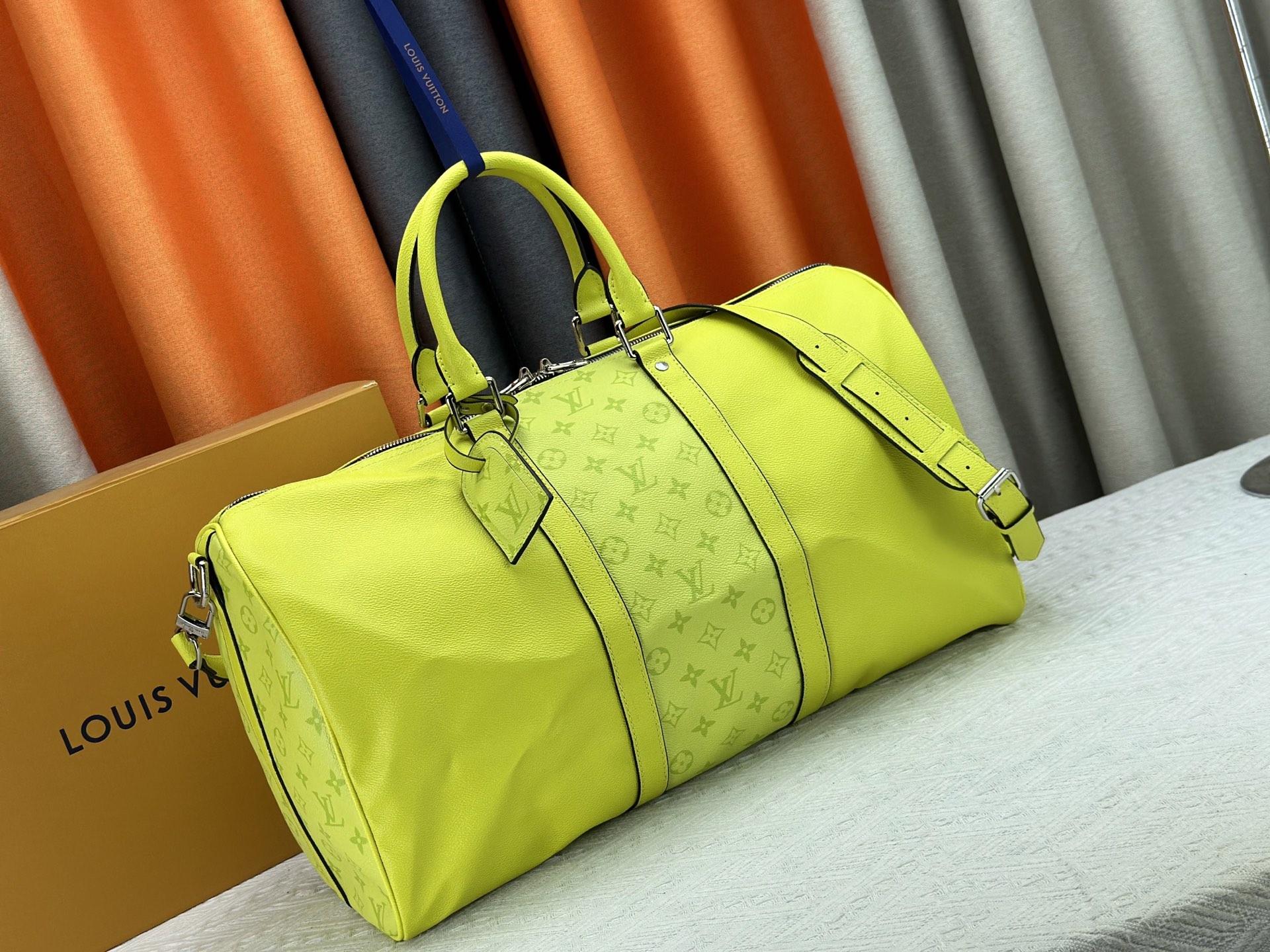 LOUIS VUITTON ルイヴィトン MTaigarama KEEPALL トラベルバッグ M30941-BRAND OFF