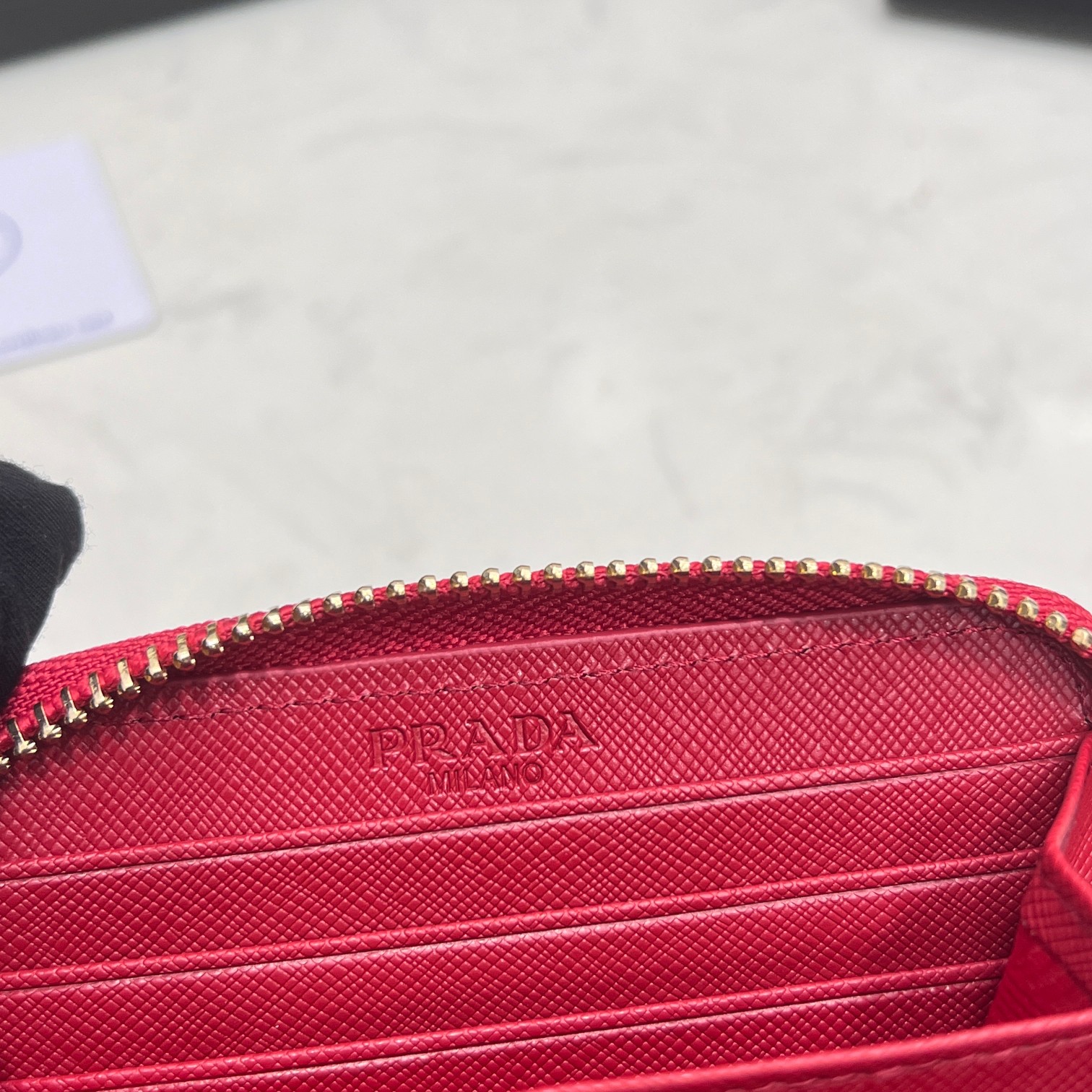 サフィアーノレザー カードケース-BRAND OFF