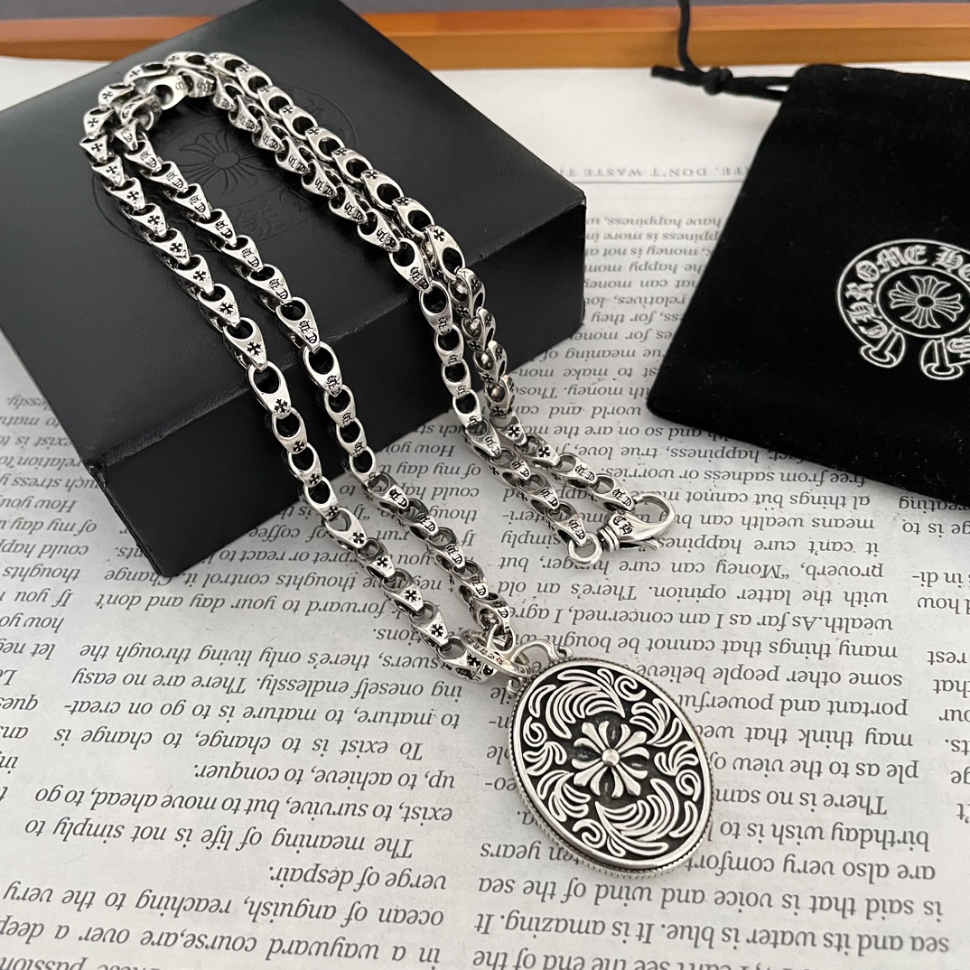 【CHROME HEARTS】ネックレス、新しいネックレス万能シンプルファッションオーナメント-BRAND OFF