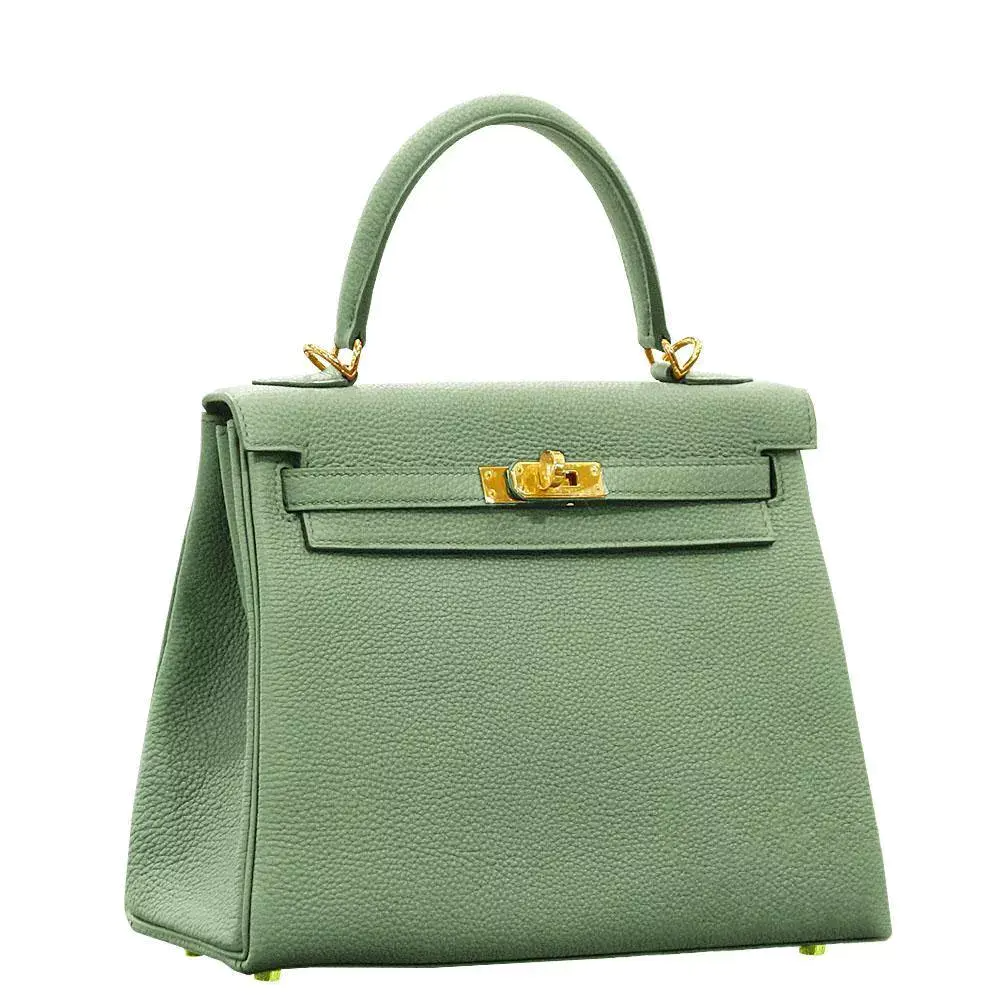 【HERMES】エルメス ケリー 25cm トゴ ゴールド金具-BRAND OFF