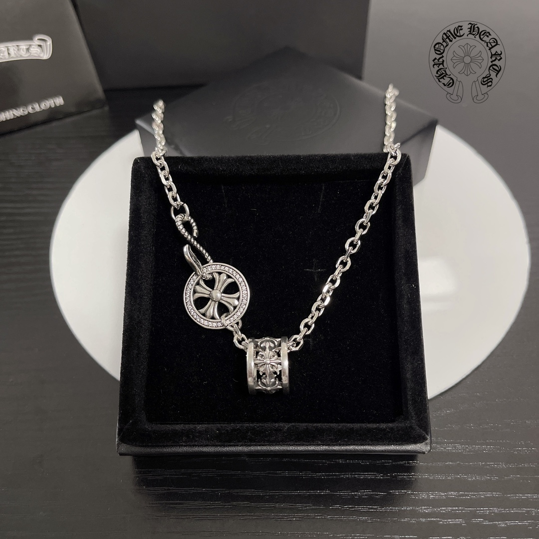 【Chrome Hearts】ネックレス、新しいネックレス万能シンプルファッションオーナメント-BRAND OFF