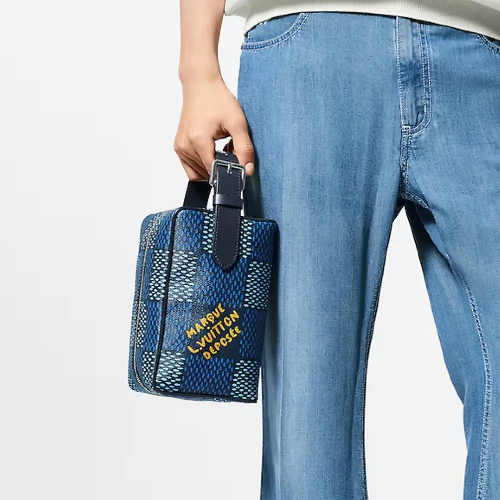 クール☆【LOUIS VUITTON】ロッカー ドップキット ポーチバッグ N40747-BRAND OFF