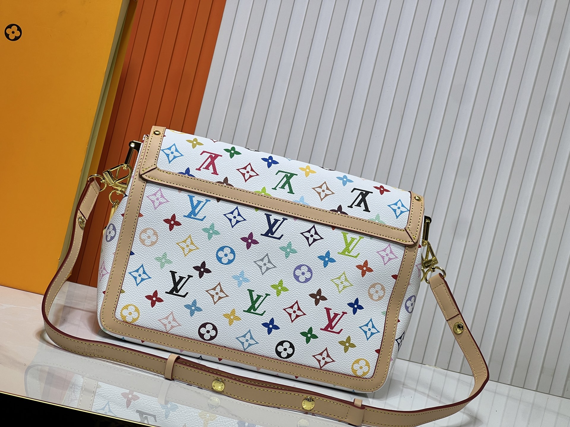 LOUIS VUITTON ルイヴィトン Dauphine Soft GM 村上隆 M13255-BRAND OFF