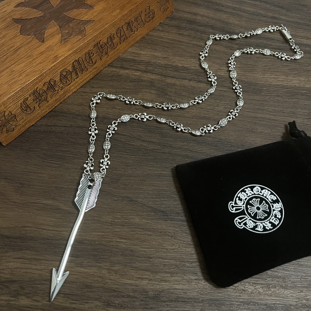 【Chrome Hearts】ネックレス、新しいネックレス万能シンプルファッションオーナメント-BRAND OFF