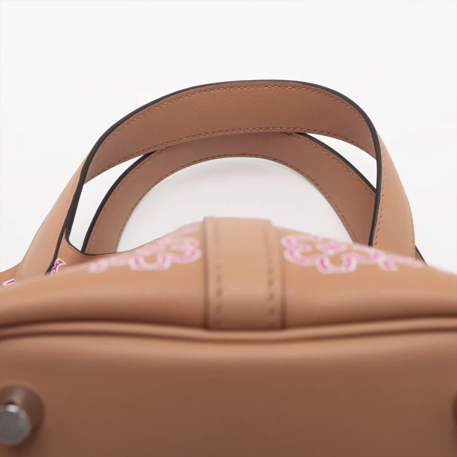エルメス ピコタンロックPM ラッキーデイジー ヴォースイフト チャイ シルバー金具-BRAND OFF