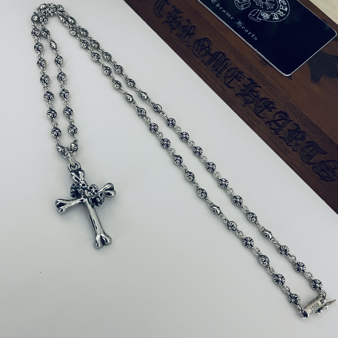 【CHROME HEARTS 】ネックレス、新しいネックレス万能シンプルファッションオーナメント-BRAND OFF