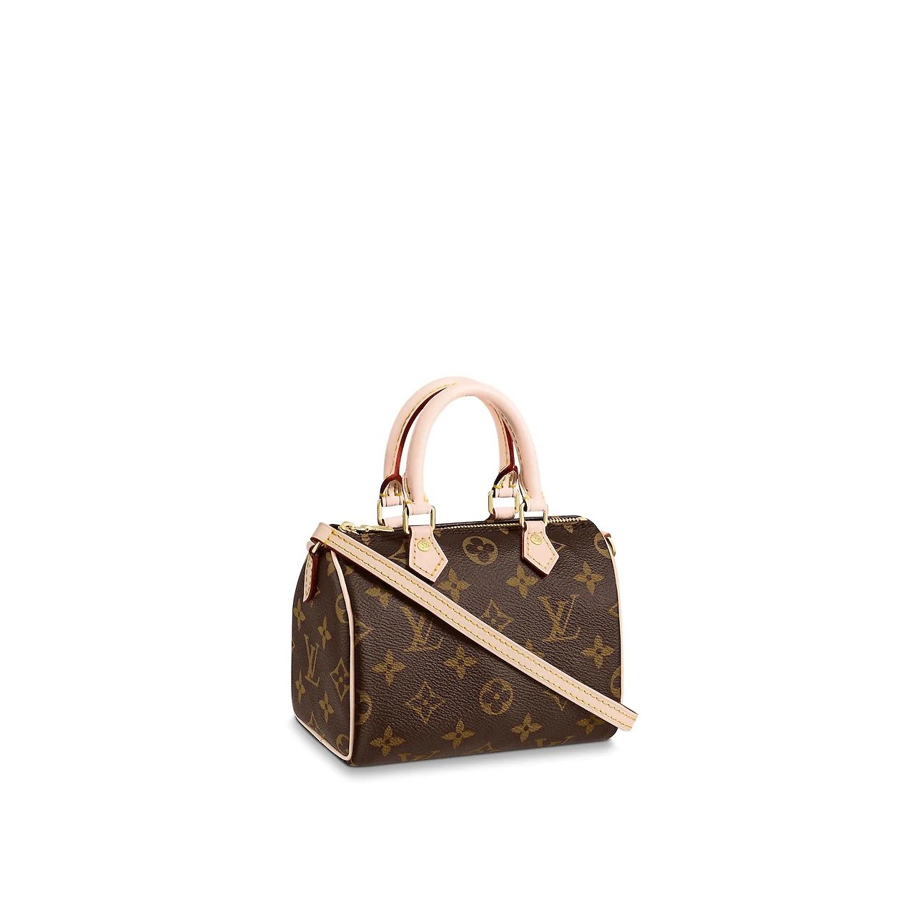 Louis Vuitton ナノスピーディ モノグラム バッグ M61252-BRAND OFF
