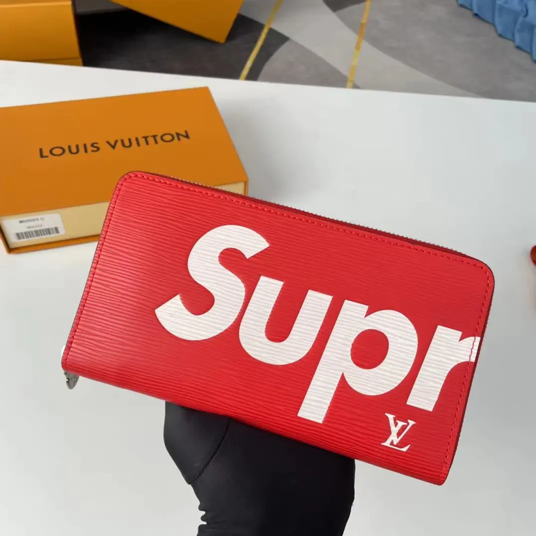 LOUIS VUITTON*SUPREME 財布 19.5*10.5*2.5CM-BRAND OFF