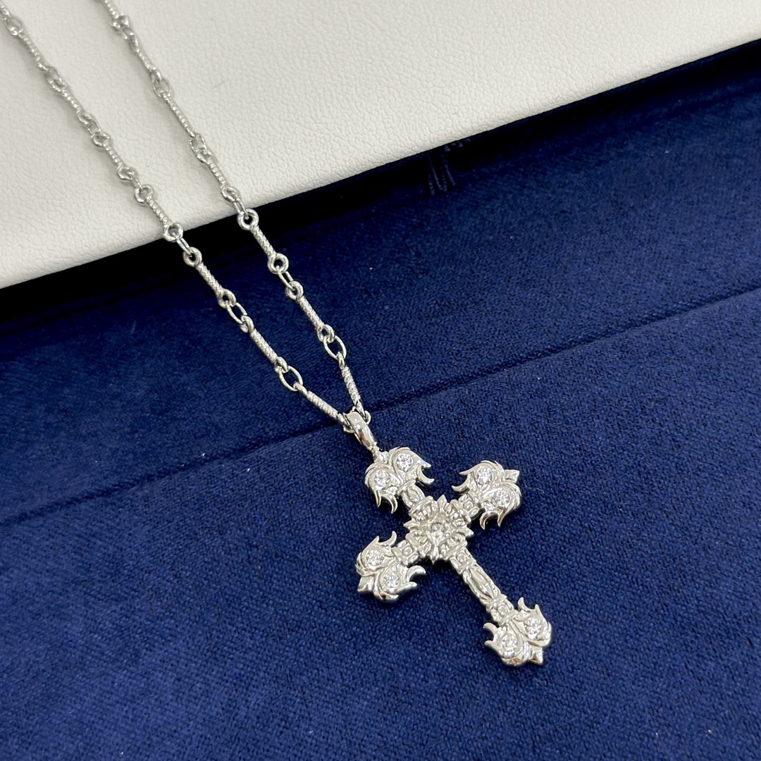 【CHROME HEARTS】ネックレス、新しいネックレス万能シンプルファッションオーナメント-BRAND OFF
