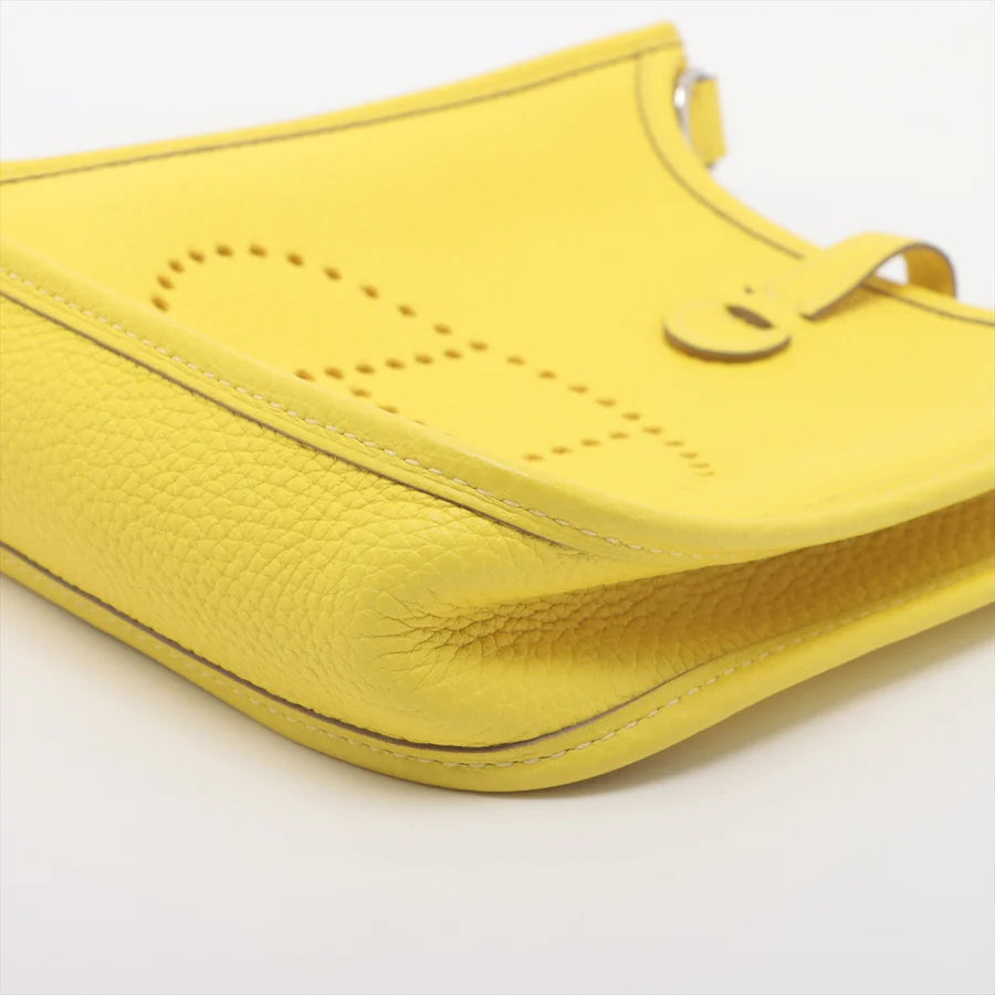 HERMES エルメス エブリンTPM トリヨンクレマンス ライム シルバー金具-BRAND OFF