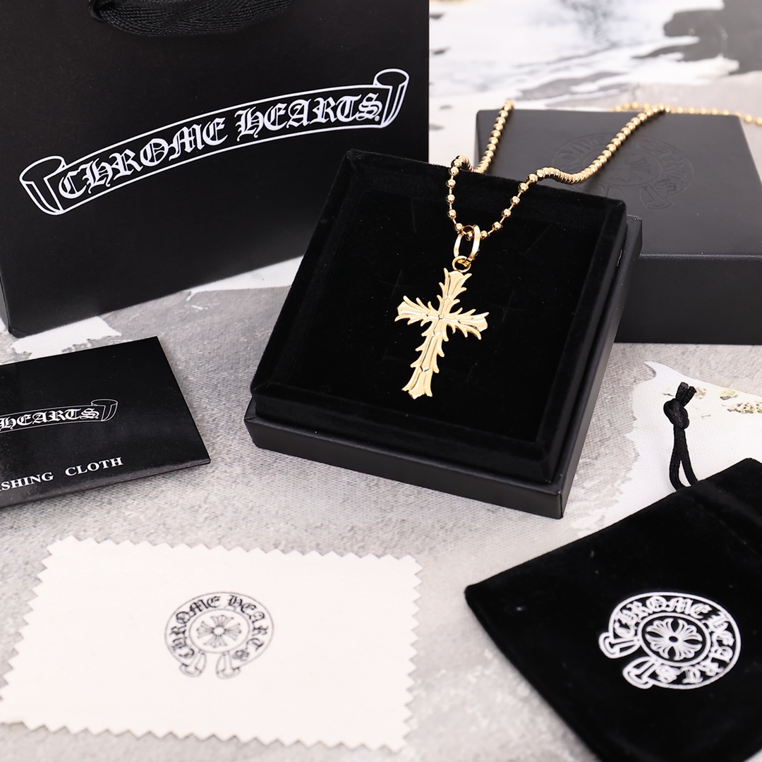 【CHROME HEARTS】ネックレス、新しいネックレス万能シンプルファッションオーナメント-BRAND OFF