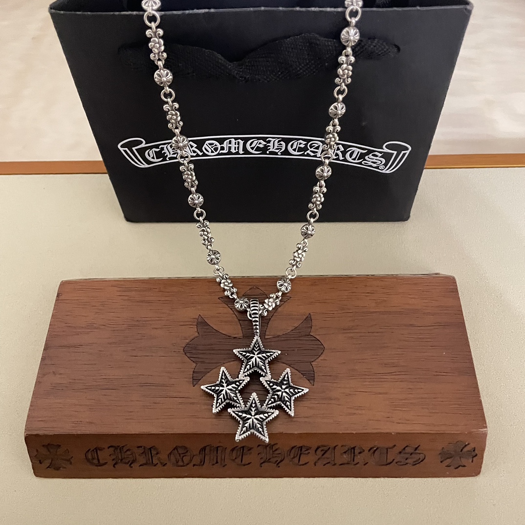 【Chrome Hearts】ネックレス、新しいネックレス万能シンプルファッションオーナメント-BRAND OFF