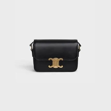 CELINE★トリオンフ クロスボディバッグ ティーン シャイニー-BRAND OFF