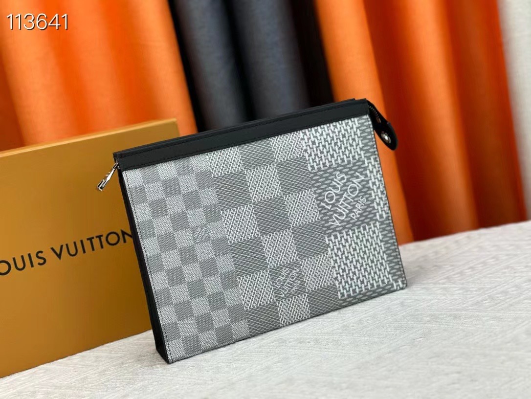 LOUIS VUITTON ルイヴィトン Pochette Voyage クラッチバッグ M61692-BRAND OFF