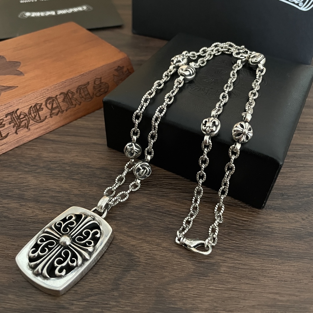 【2026】 【CHROME HEARTS】ネックレス、新しいネックレス万能シンプルファッションオーナメント-BRAND OFF