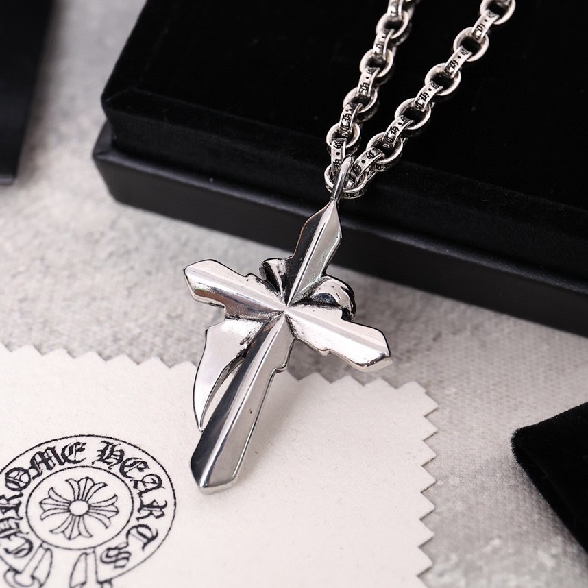 【Chrome Hearts】ネックレス、新しいネックレス万能シンプルファッションオーナメント-BRAND OFF