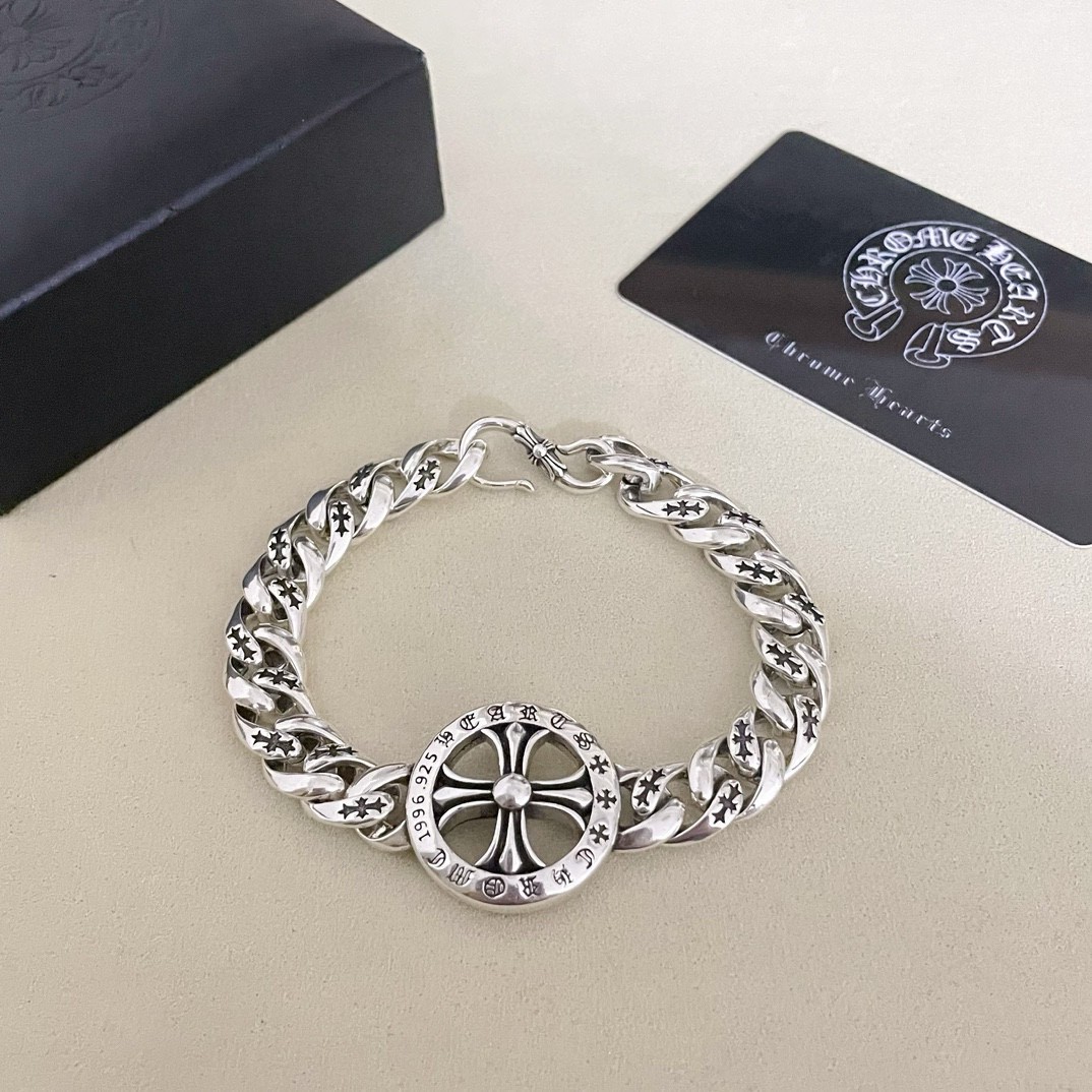 【CHROME HEARTS】ブレスレット、ファッションシンプルなスタイル-BRAND OFF