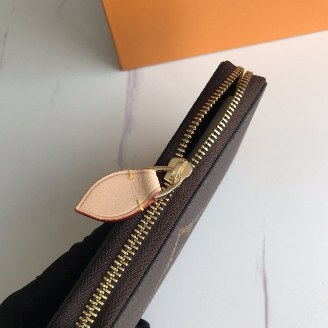 財布 19 x 10cm Zippy M60017 Louis Vuitton-BRAND OFF
