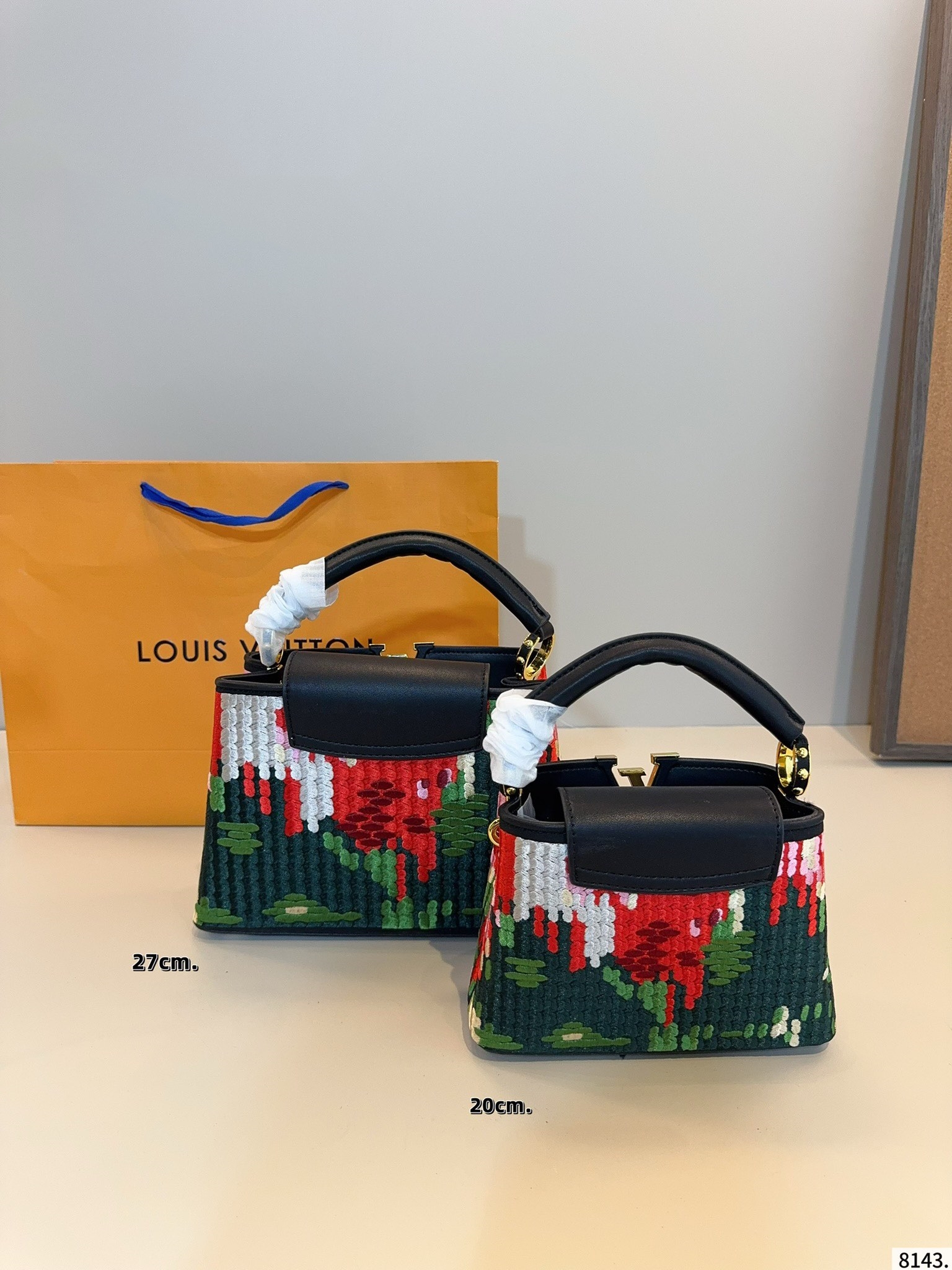 LOUIS VUITTON ルイヴィトン Capucines bb ハンドバッグ-BRAND OFF