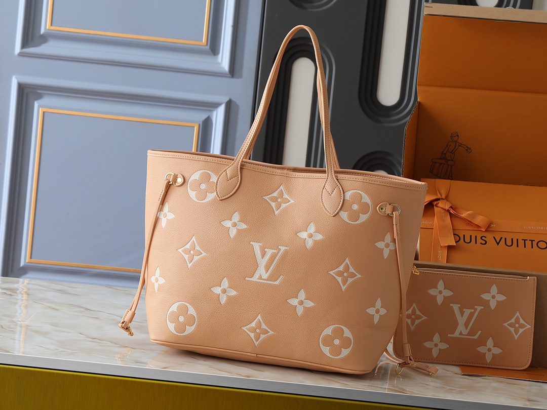 LOUIS VUITTON（ルイヴィトン）Neverfull ミドルサイズのハンドバッグ-BRAND OFF